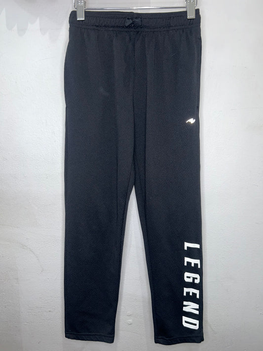 Black Track Pants 7-8y