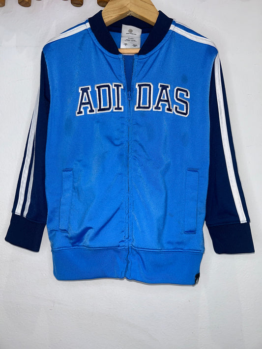 Blue Adidas bomber 4y