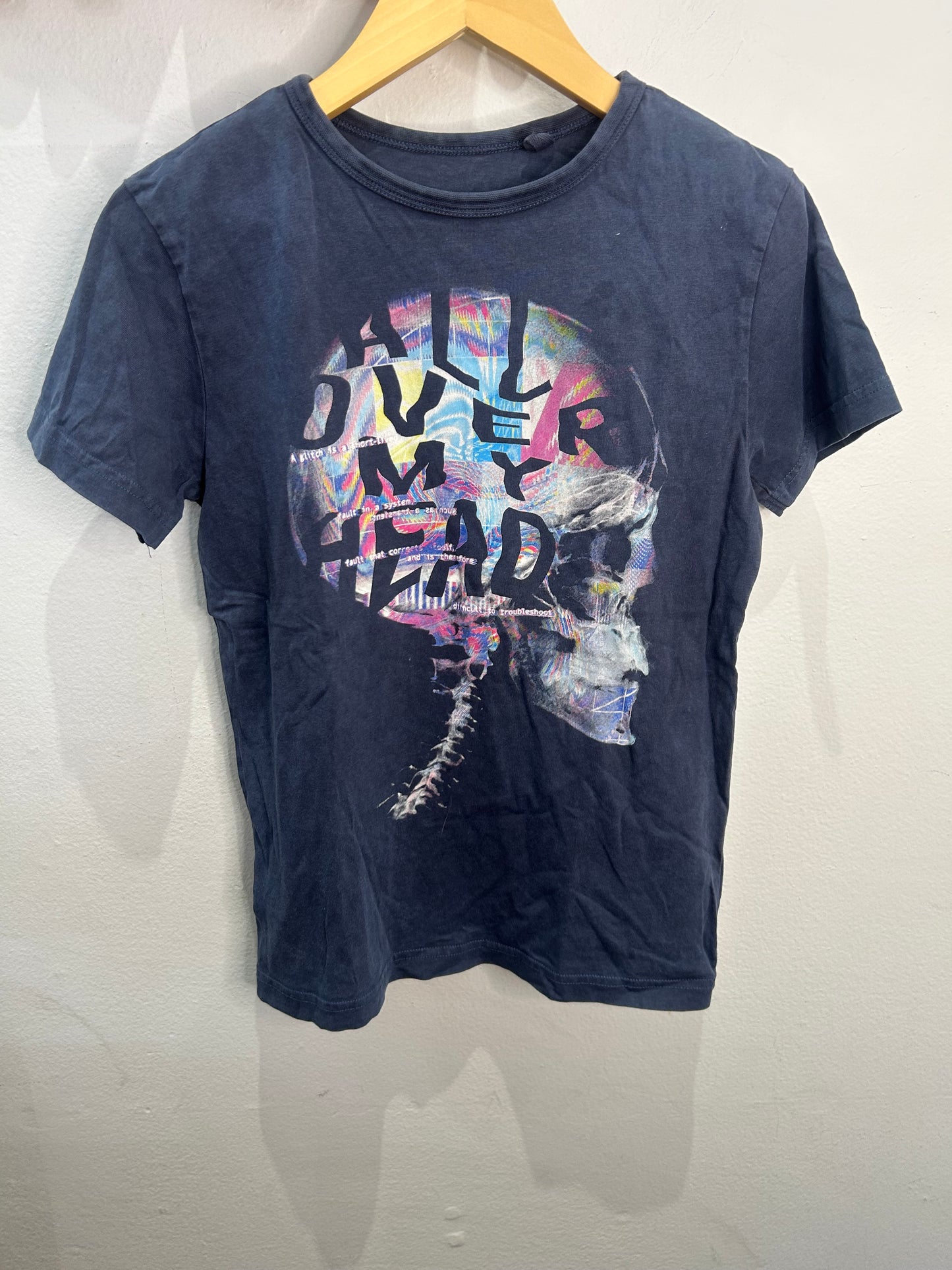 All over my head tee 7y