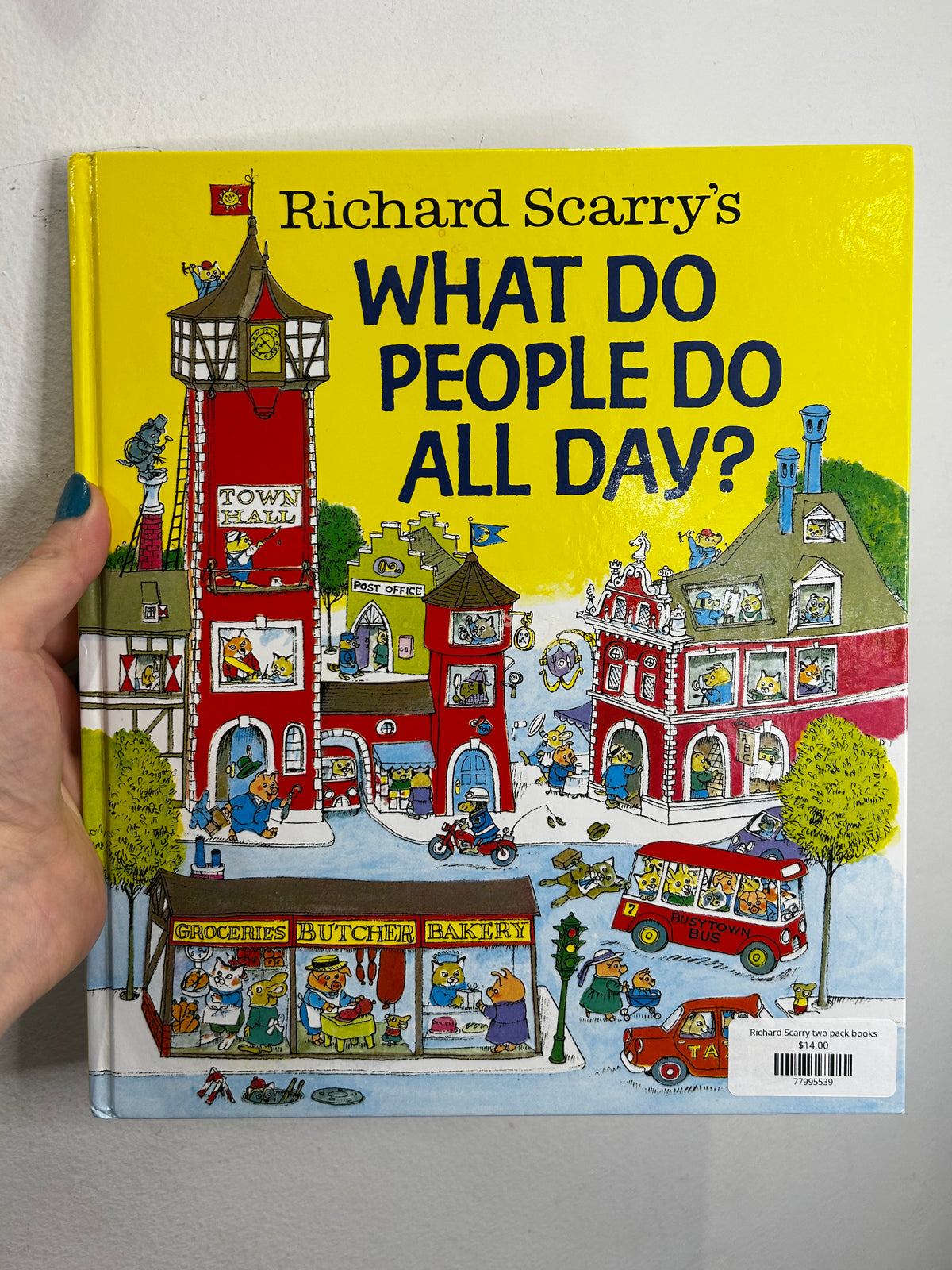 Richard Scarry two pack books