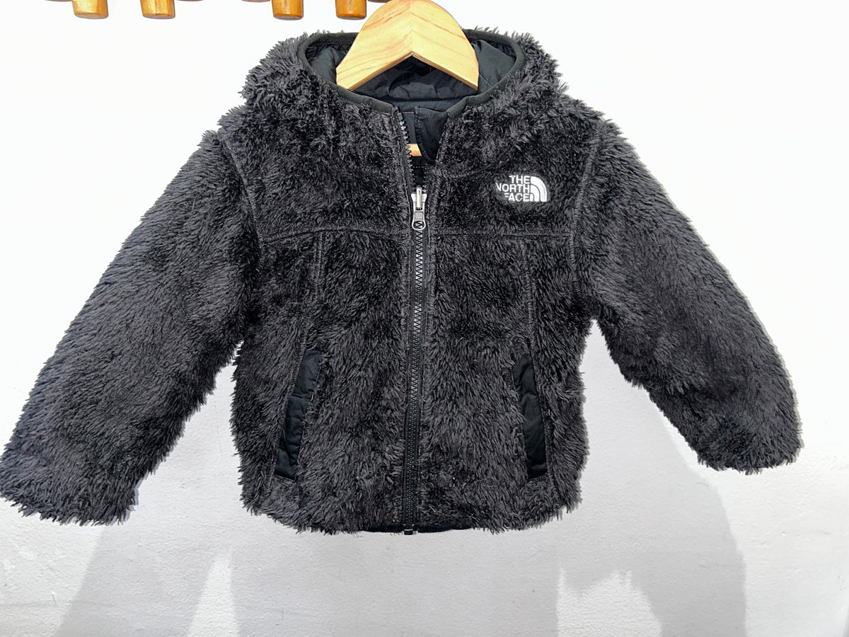 Reversible grey North Face jacket 2y