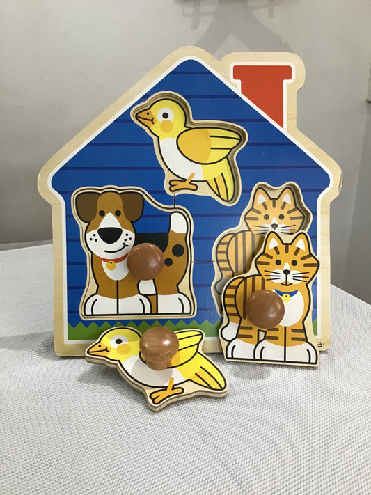 Melissa & Doug first housepets puzzle