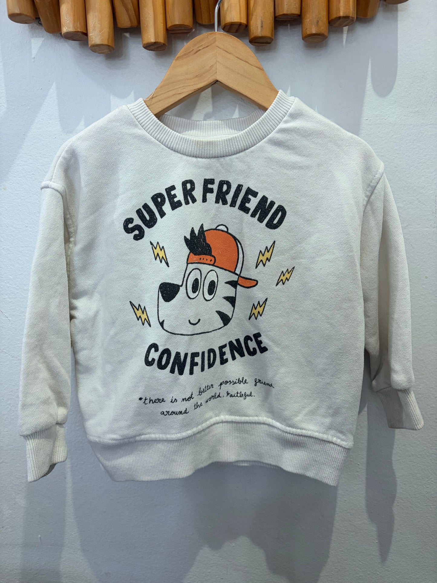 Superfriend pullover 18-24m*