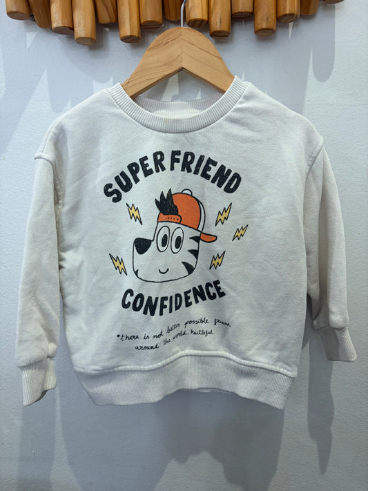 Superfriend pullover 18-24m*