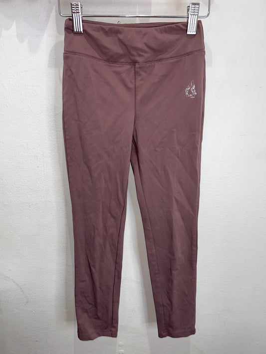 Brown activewear leggings 7y