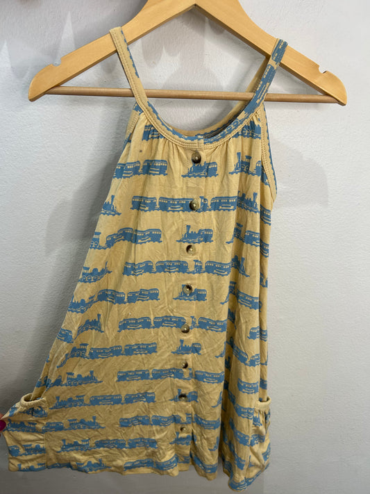 Trains dress 4y