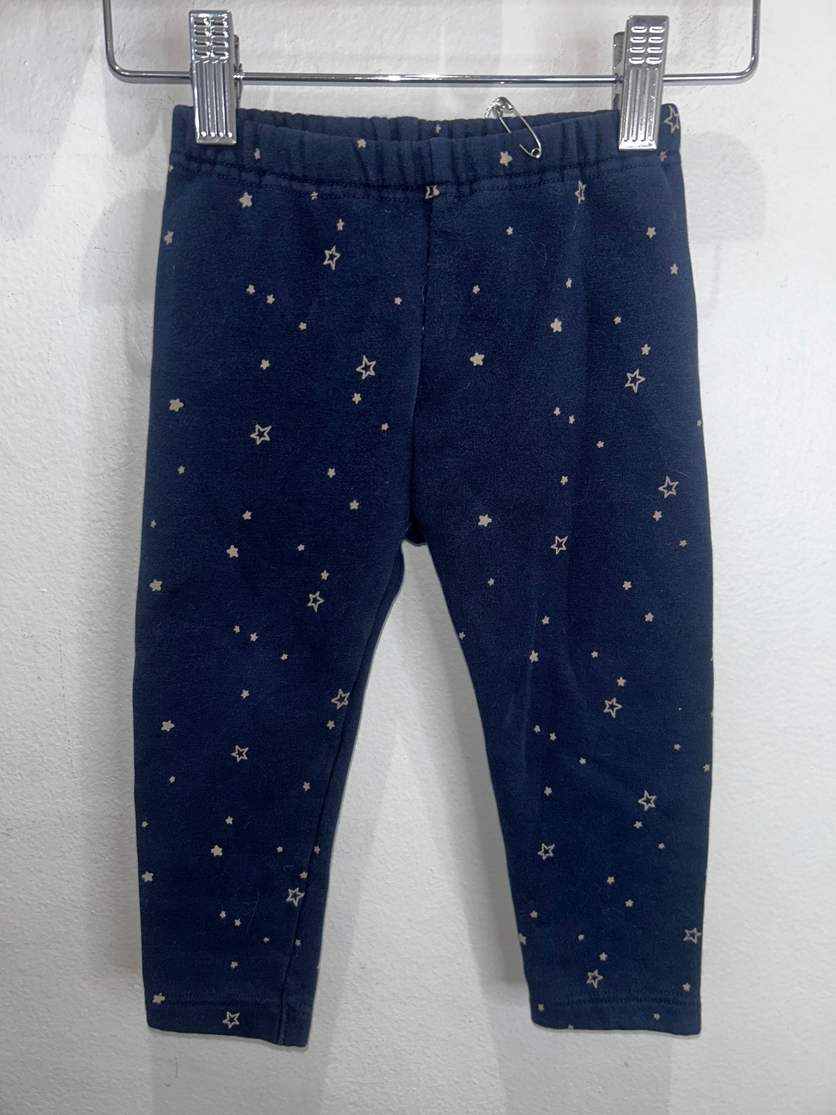 Stars fleece lined leggings 18-24m