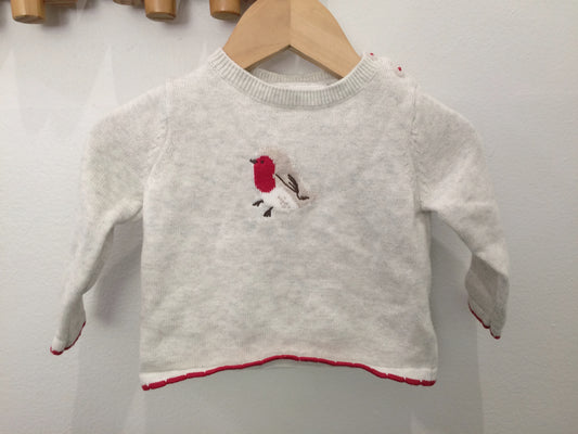 Bird sweater 0-3m