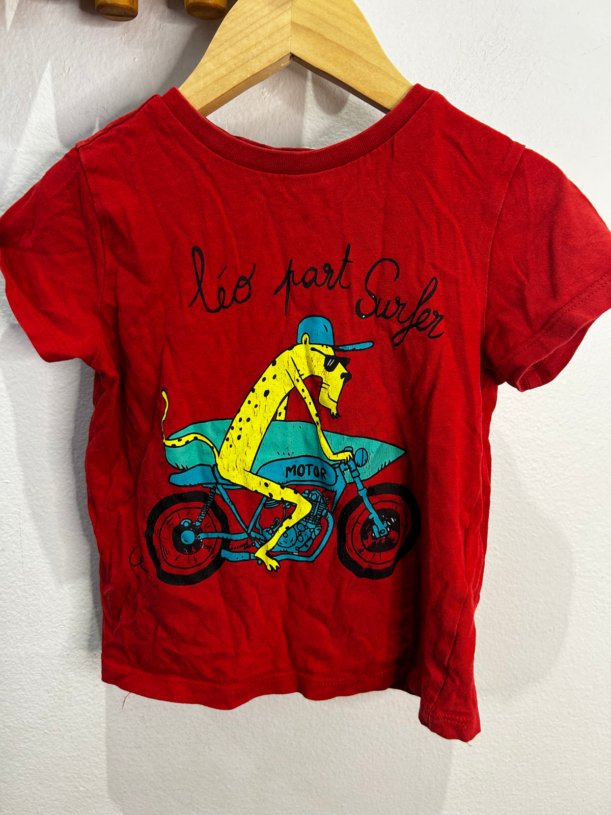 Surfer Leo tee 2y