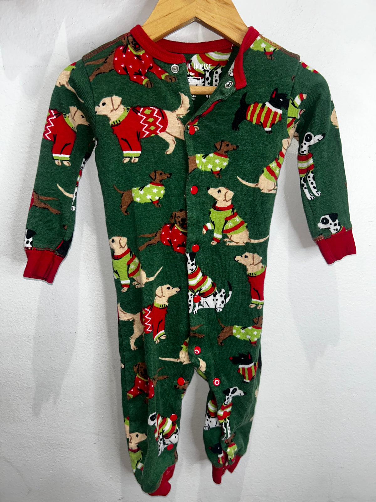 Dogs Christmas sleeper 12-18m