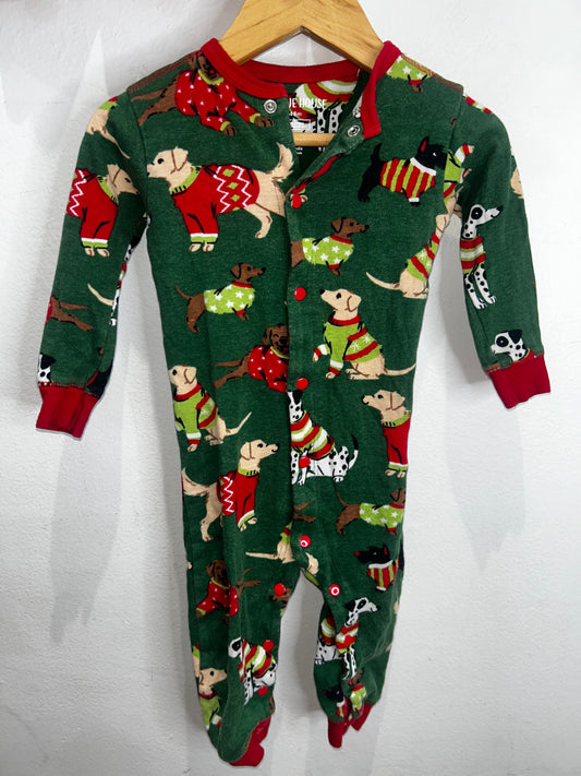 Dogs Christmas sleeper 12-18m