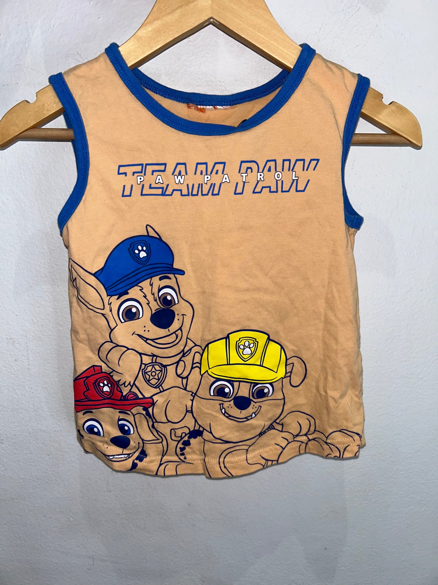 Paw Patrol tanktop 2y