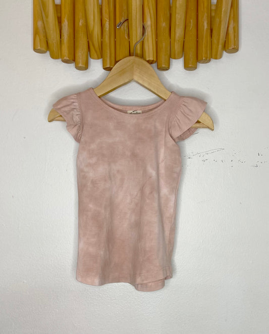 Nest & Nurture pink dye tee 2y