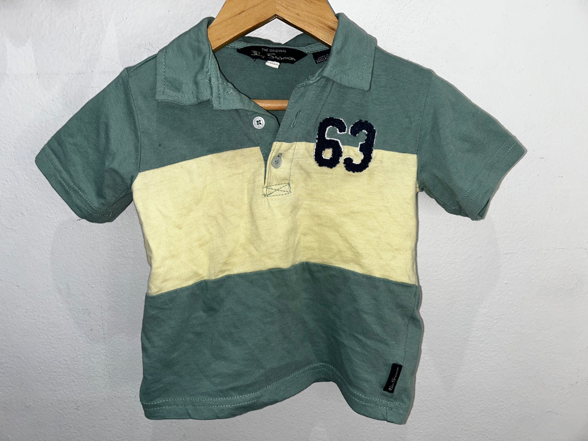 Green and yellow polo 12m