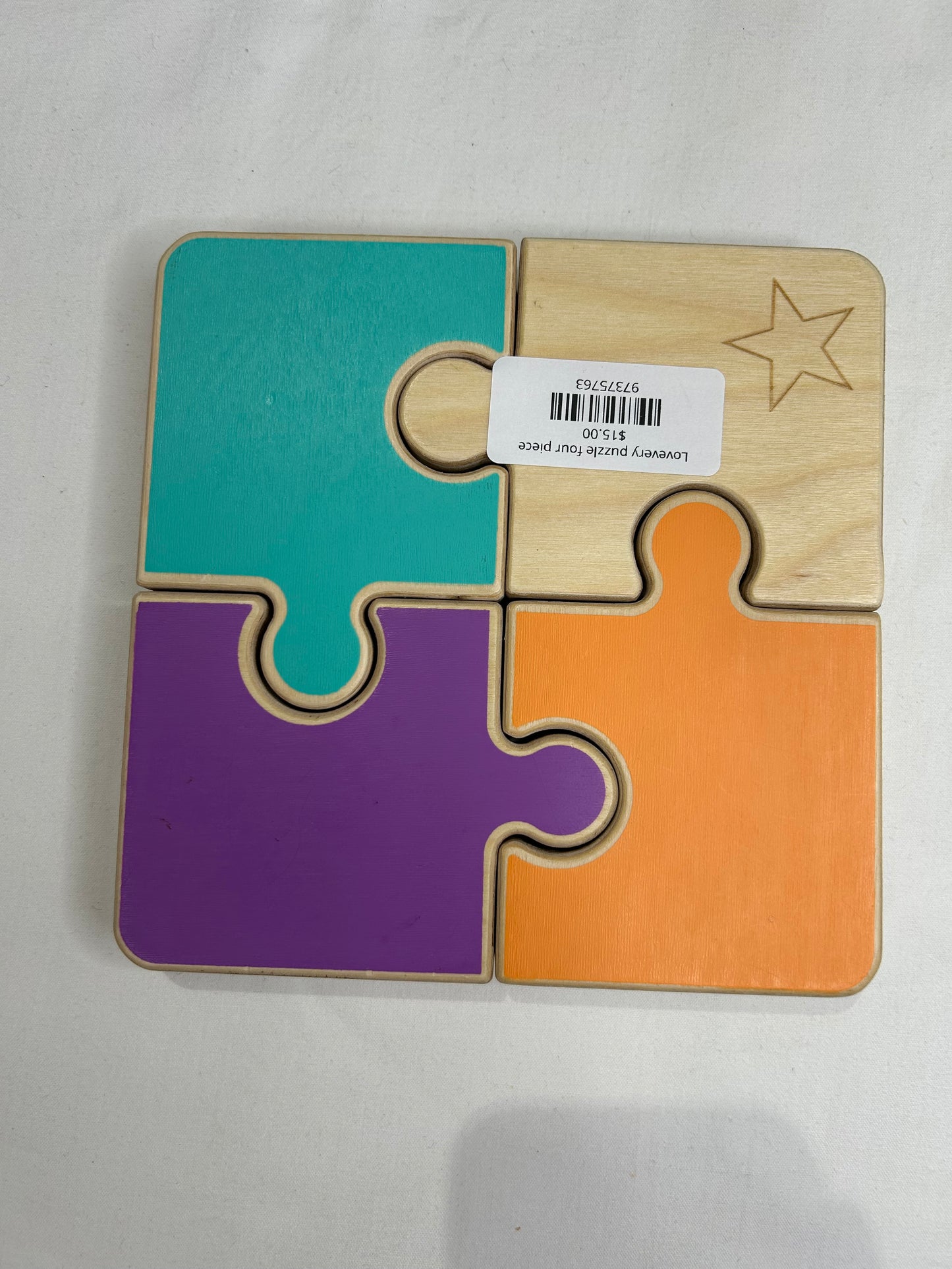 Lovevery puzzle four piece
