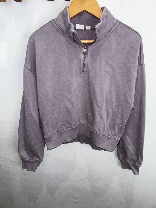 Lavender quarter zip 8y