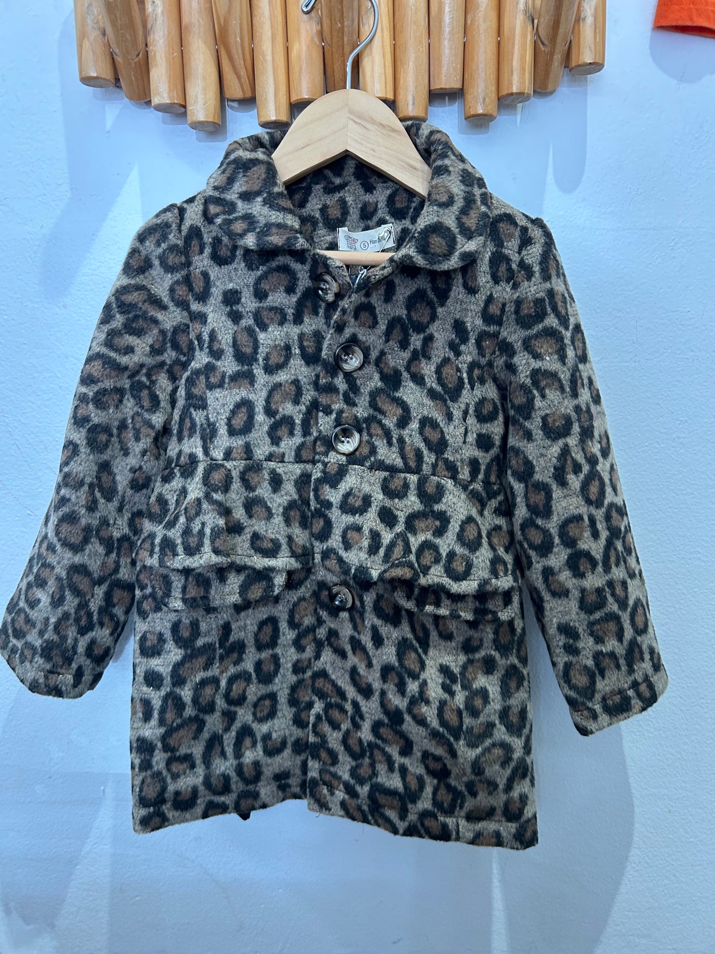 Leopard coat 3y