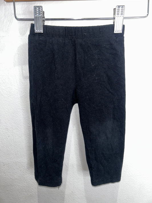 Black leggings 9-12m