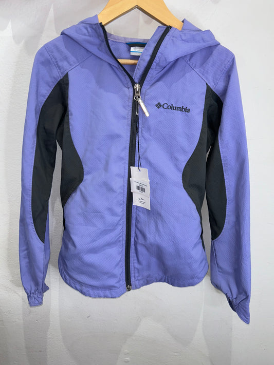 Columbia purple windbreaker 8y