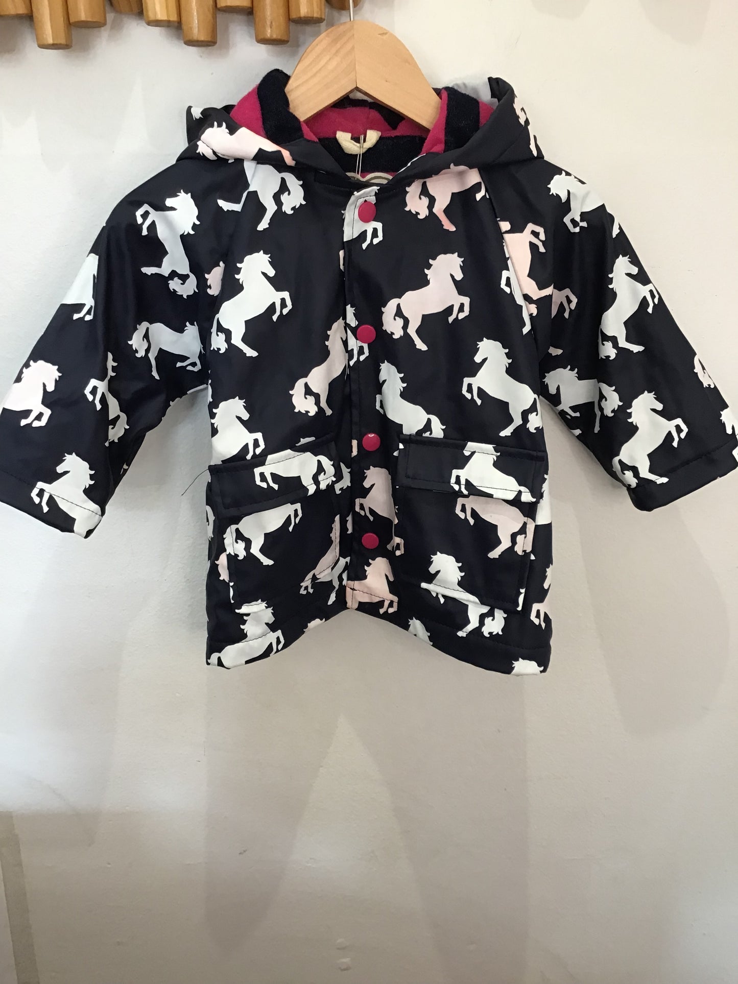 Hatley unicorns terry raincoat 12-18m