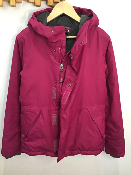 The North Face magenta winter jacket 10-12y