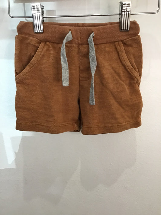 Minimioche brown shorts 12-18m