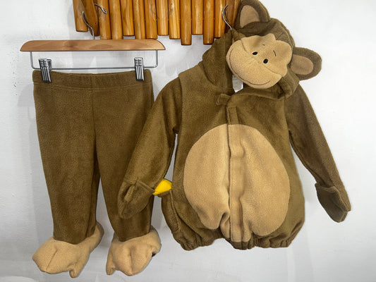 Monkey costume 12-24m