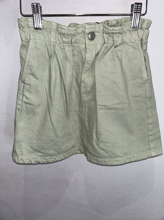 Sage denim skirt 8y
