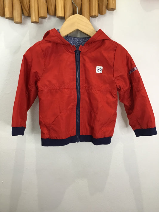 Mayoral red rainjacket 12m