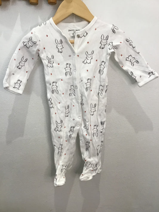 Sleeper bunnies white 3m
