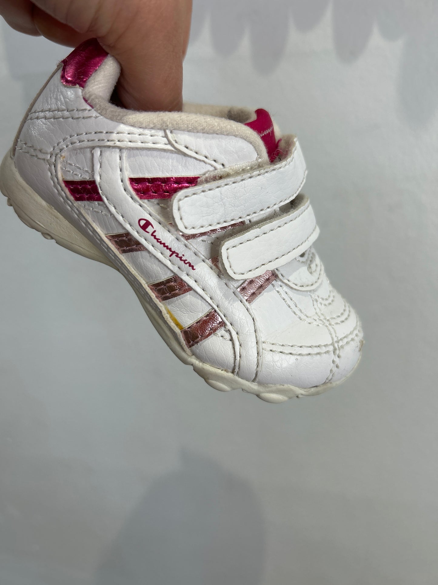 C4 Champion pink sneakers