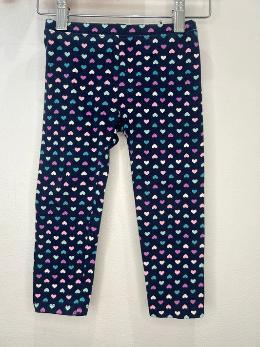Little hearts leggings 3y