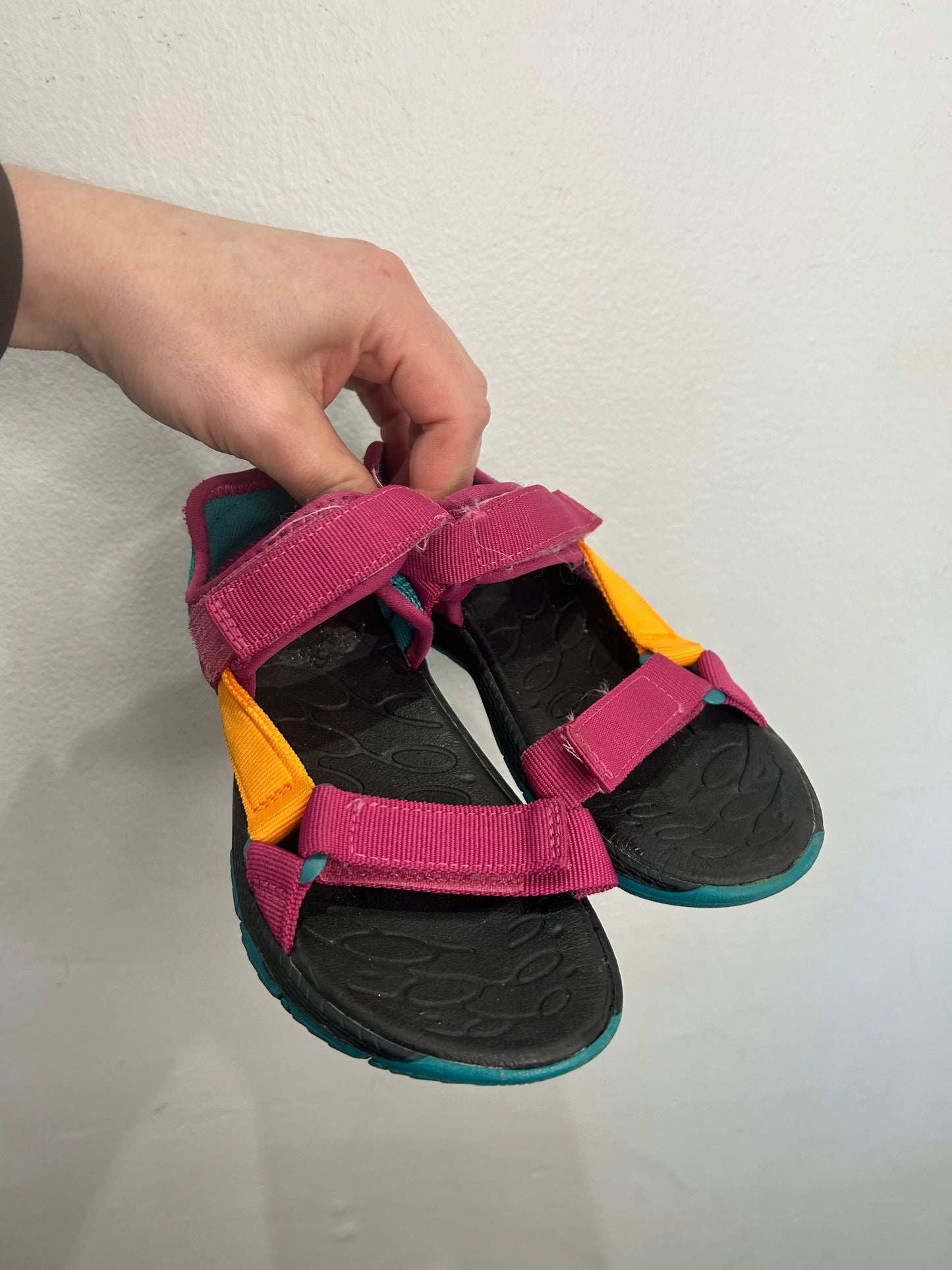 Y3 Merrell magenta sandals
