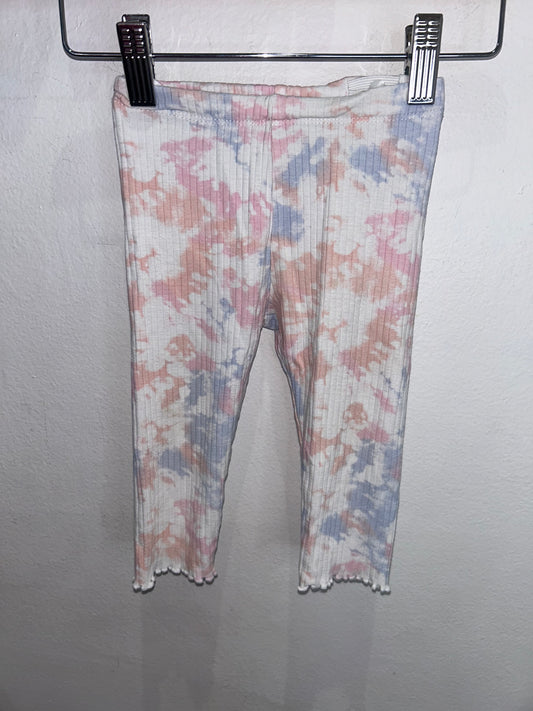 Tiedye ribbed pants 9-12m