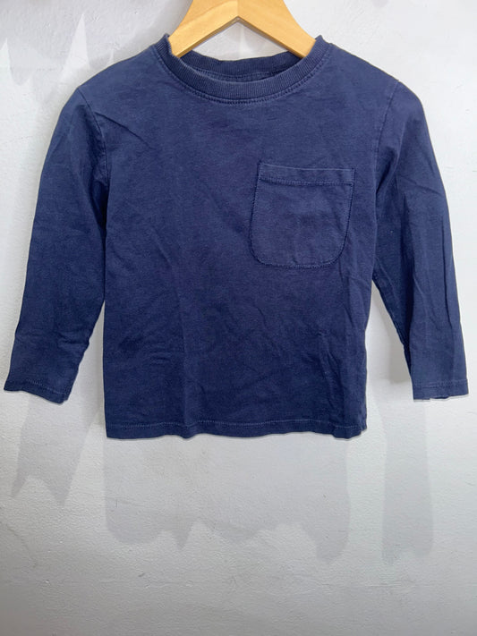 Dark blue longsleeve 3-4y