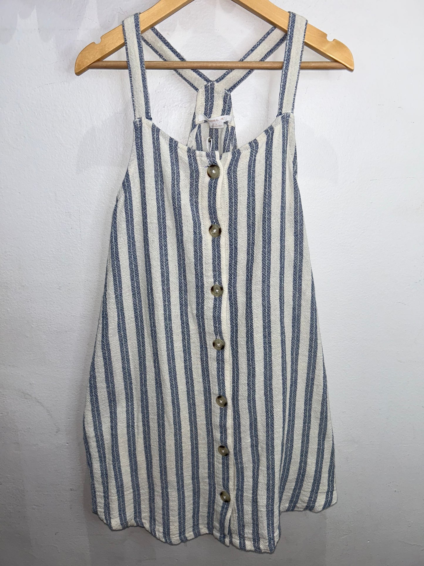 linen dress 12-14y