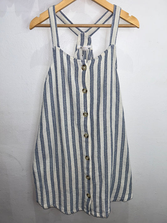 linen dress 12-14y