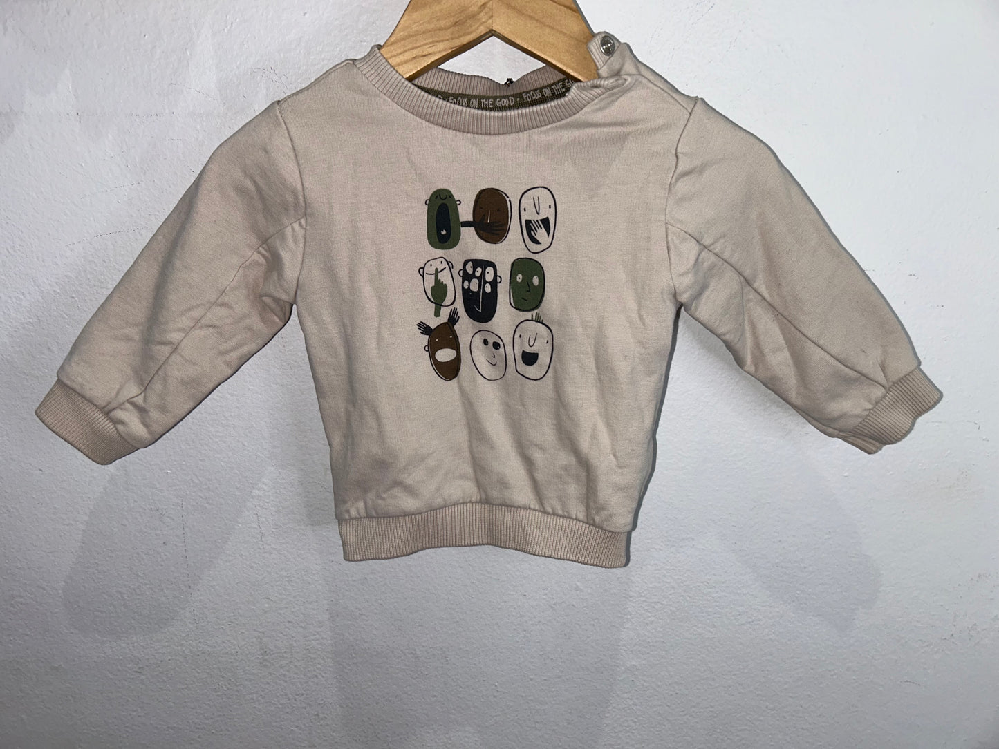 Noppies fun people pullover 2-4m