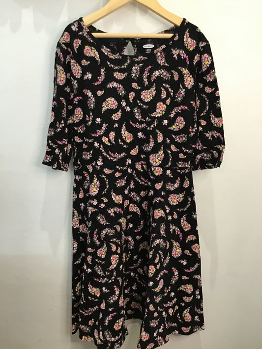 Dress paisley bouquets 10-12y
