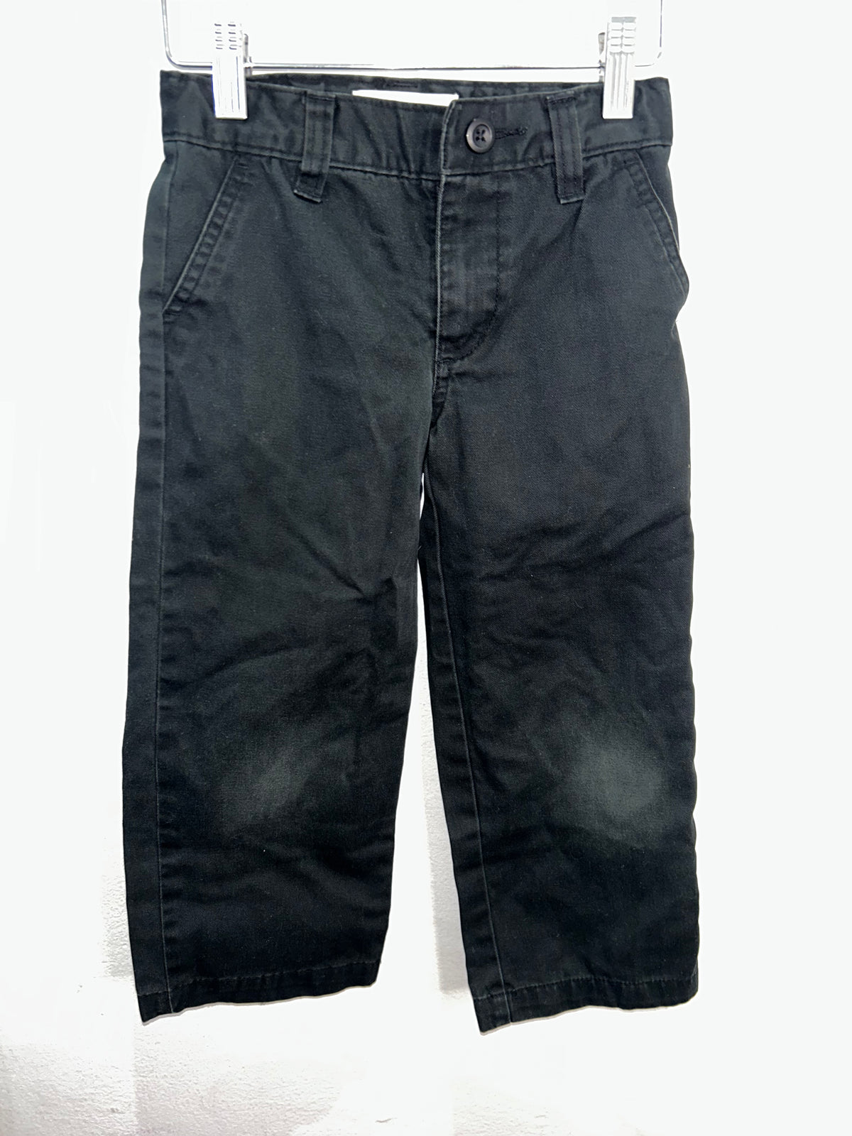 Black relaxed fit chinos 5y*