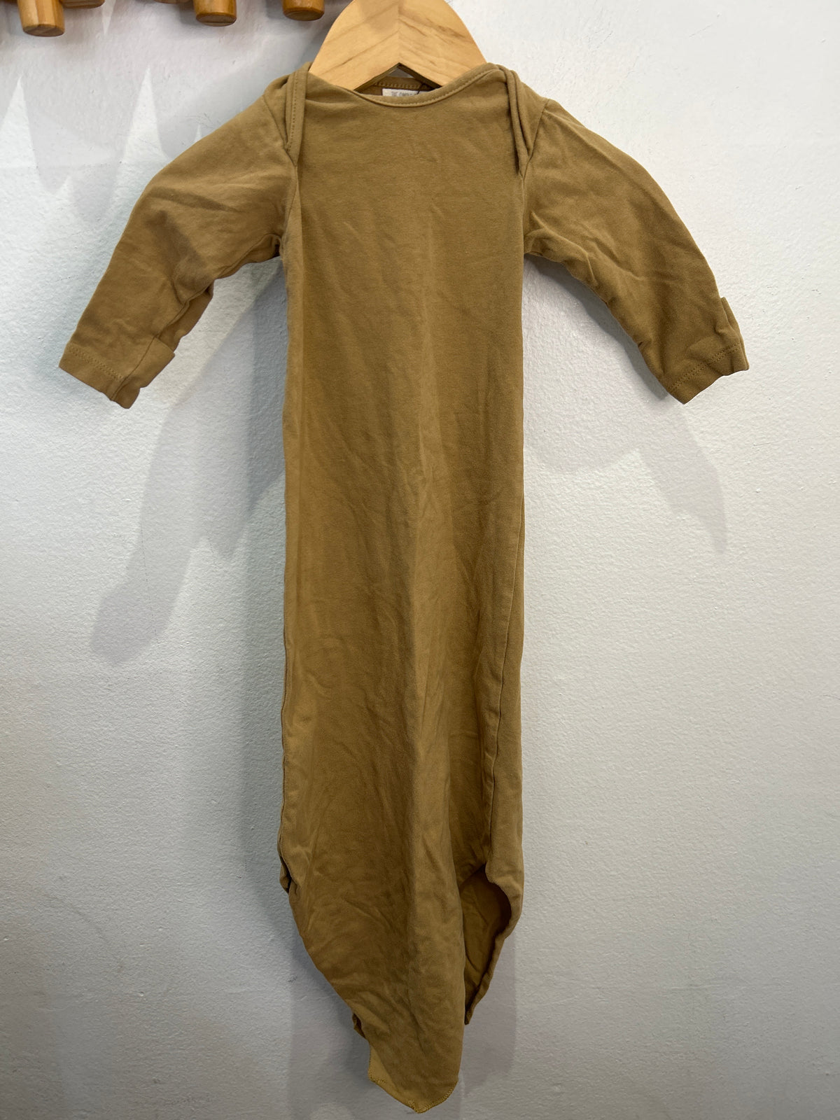 Simple Folk brown sleep gown 0-3m