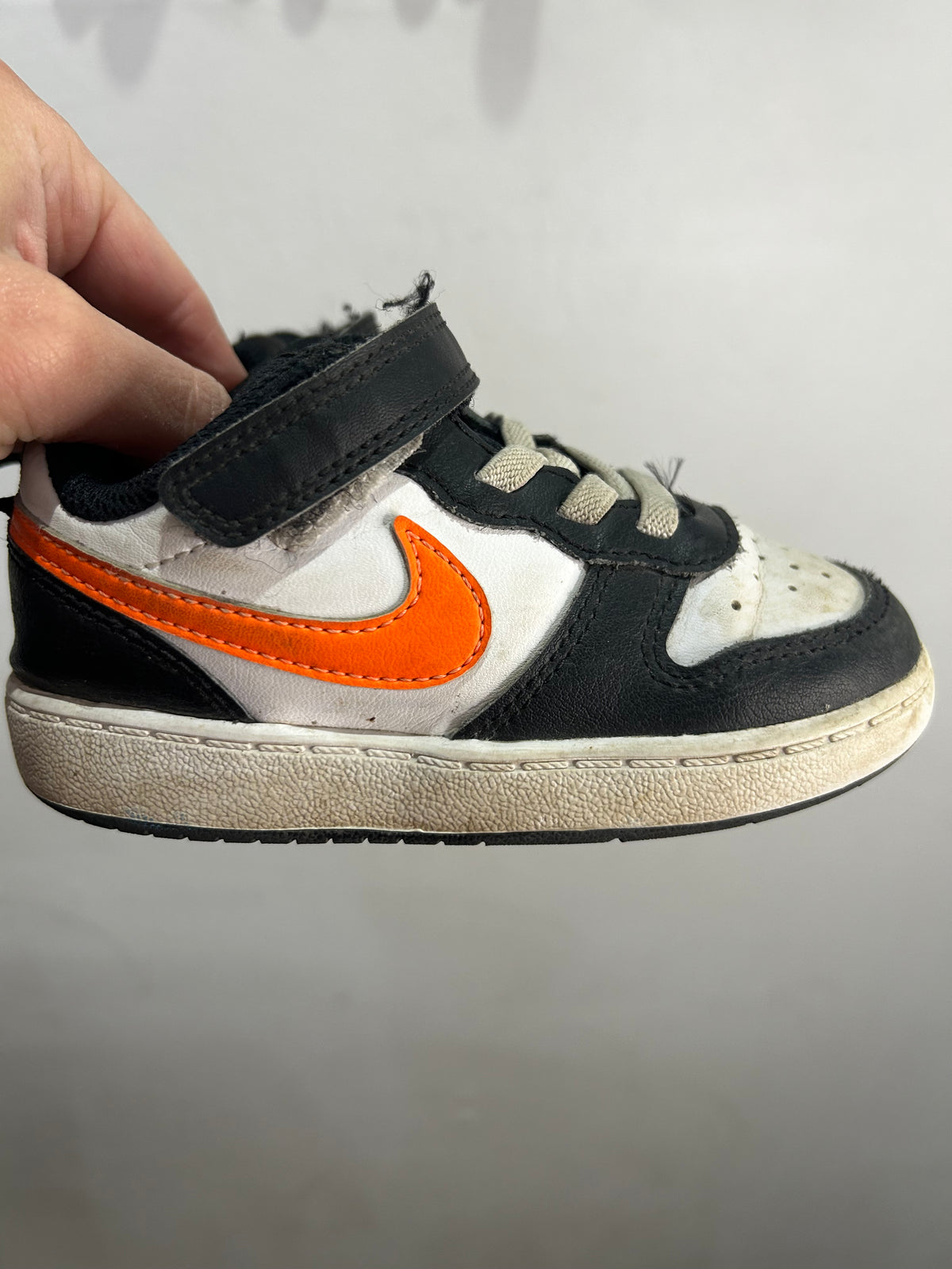 C8 orange swoosh Nikes