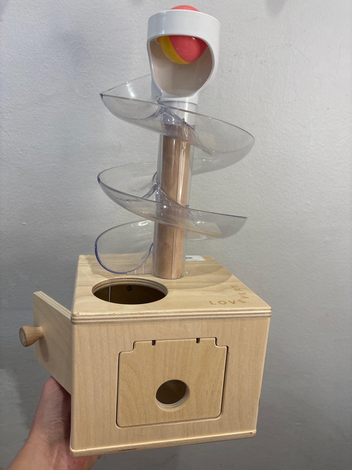Lovevery ball drop tower