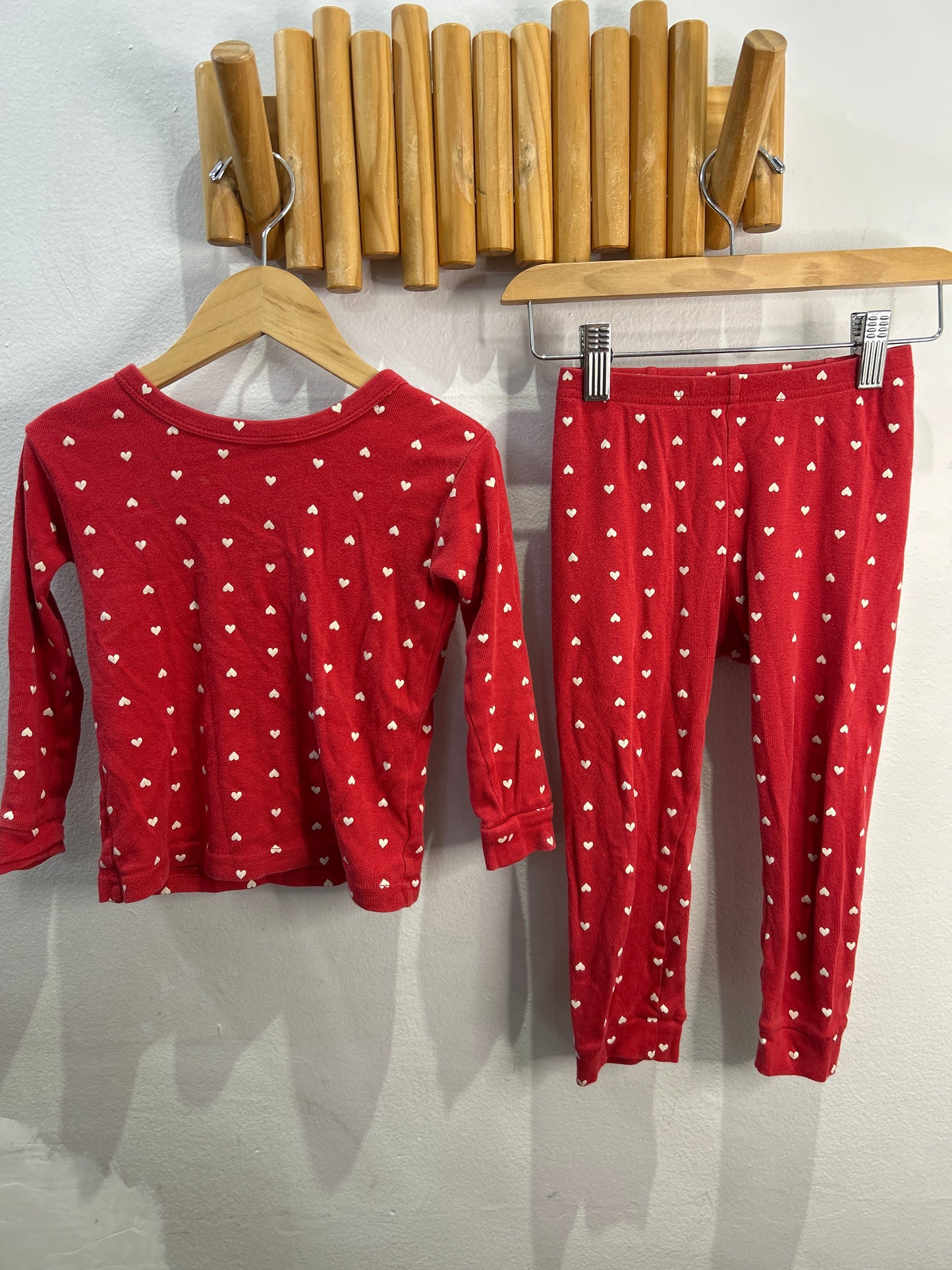 Heart pyjamas 3y