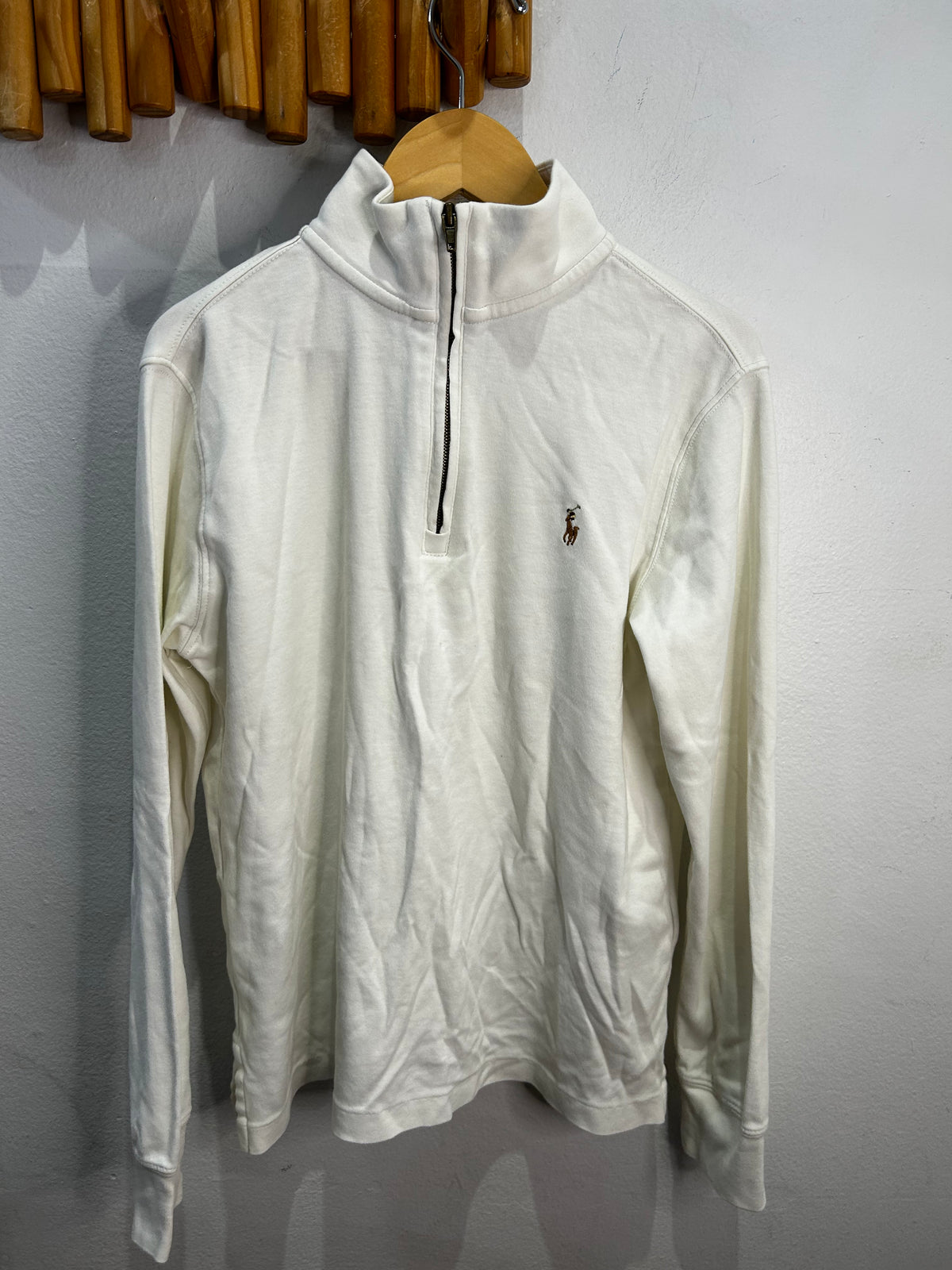 Polo quarter zip longsleeve 10-12y