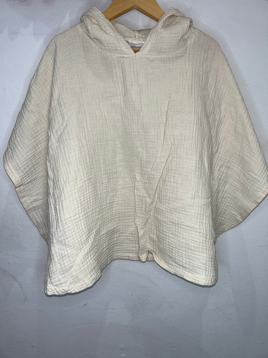 Cream swim cover up 18m-3y