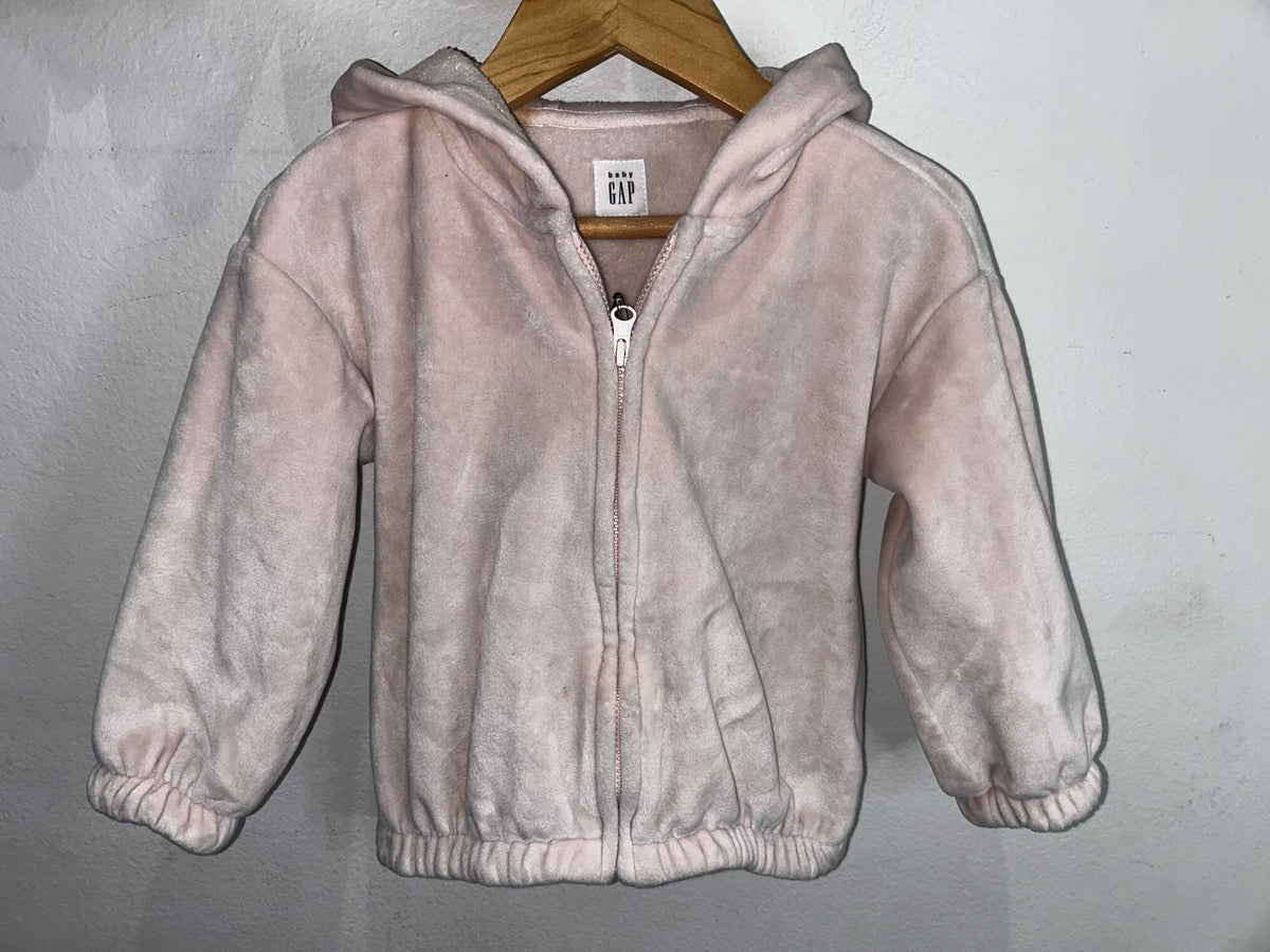 Pink fleecy sweatshirt 18-24m