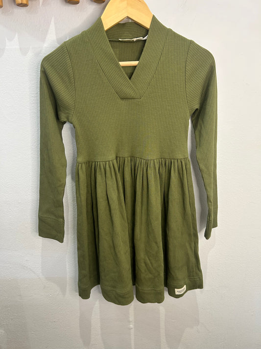Marmar Copenhagen green dress 7y