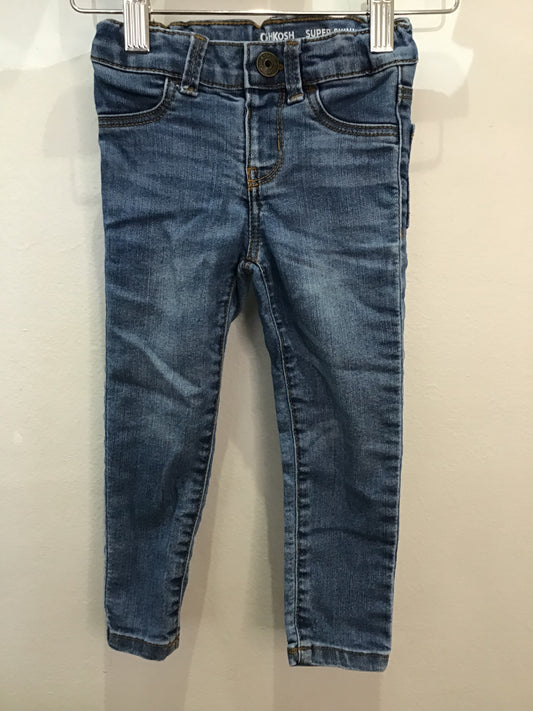 Jeans midwash skinny 2y