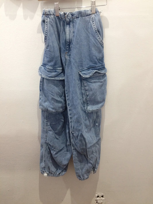 Baggy cargo jeans 11-12y